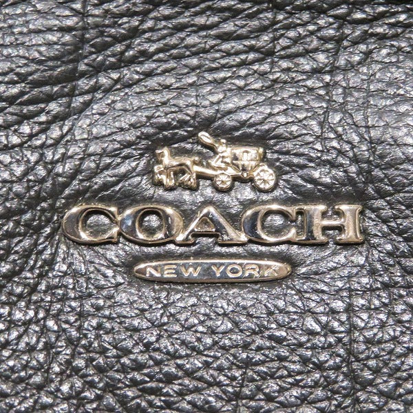 Coach Mickey Grain Leather Handbag F34039 in Good Condition