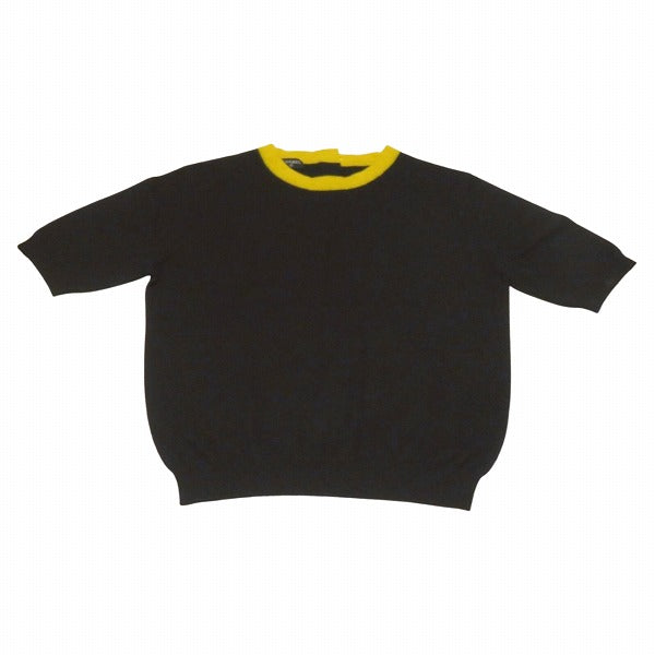 Chanel Cashmere Short Sleeve Knit Top