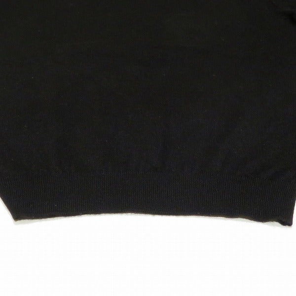 Chanel Cashmere Short Sleeve Knit Top