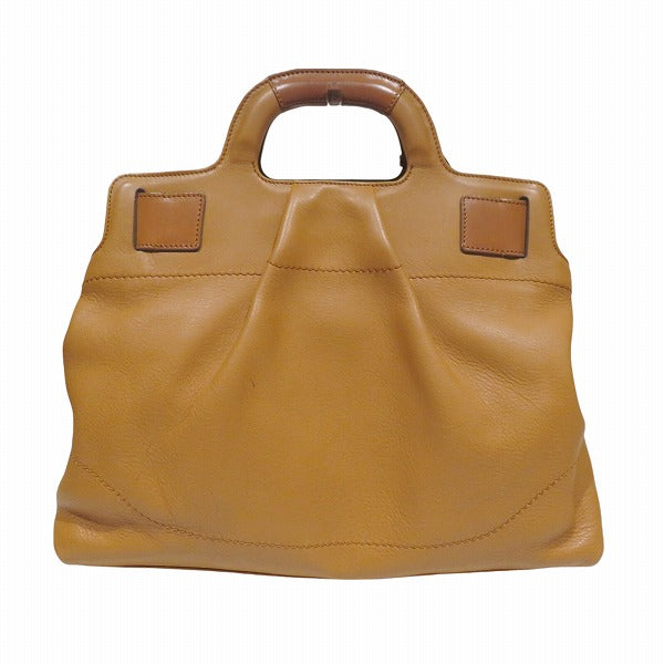 Salvatore Ferragamo Gancini 2WAY Leather Bag