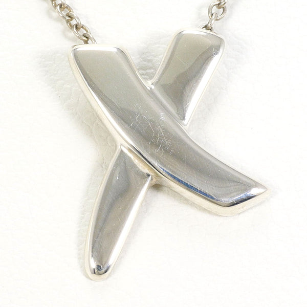 TIFFANY&Co. Kiss Silver Necklace