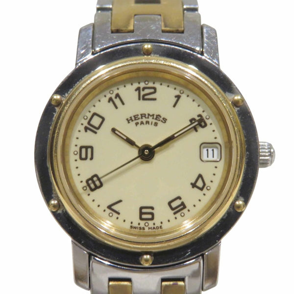 Hermes Clipper Stainless Steel Quartz