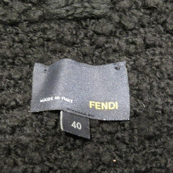 Fendi Wool Nylon Cape Shawl in Good Condition