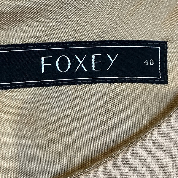 Foxey Beige Pink Wool Dress