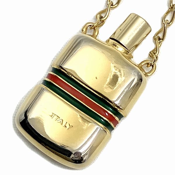 Gucci Perfume Bottle Necklace 76cm in Good Condition