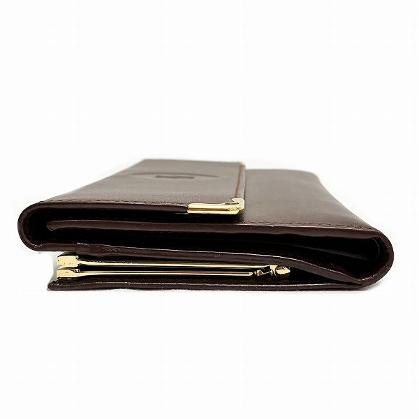 Cartier Must Leather Long Wallet Trifold in Pristine Condition