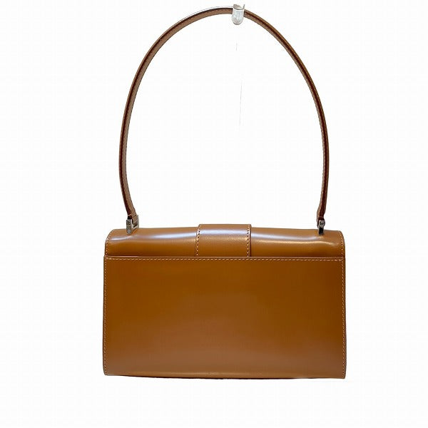 Salvatore Ferragamo Vara Leather Shoulder Bag EE-21 1922 in Good Condition