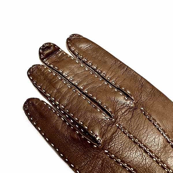 Loewe Leather Gloves Size 7.5 in Great Condition