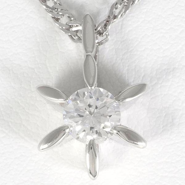 Platinum PT900 PT850 Diamond Necklace