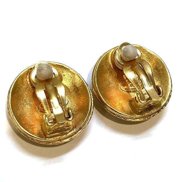 Chanel Coco Mark Earrings 94A in Good Condition