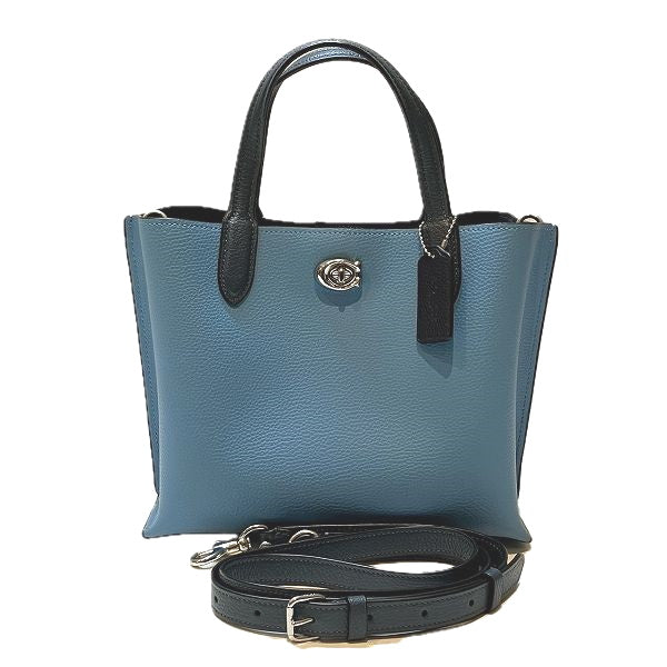 Coach Willow Tote 24 Leather Handbag C8561