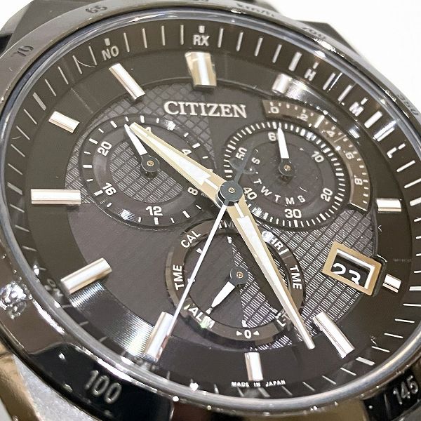 Citizen Titanium Solar Radio Quartz Watch AT3014-54E