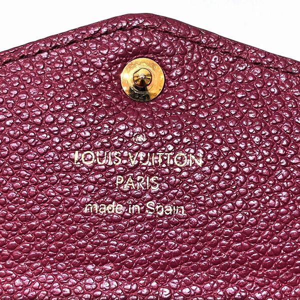 Louis Vuitton Monogram Empreinte Leather Sarah Wallet M61181 in Good Condition