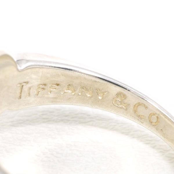 Tiffany & Co K18 Yellow Gold 925 Silver Ring Size 8 in Excellent Condition