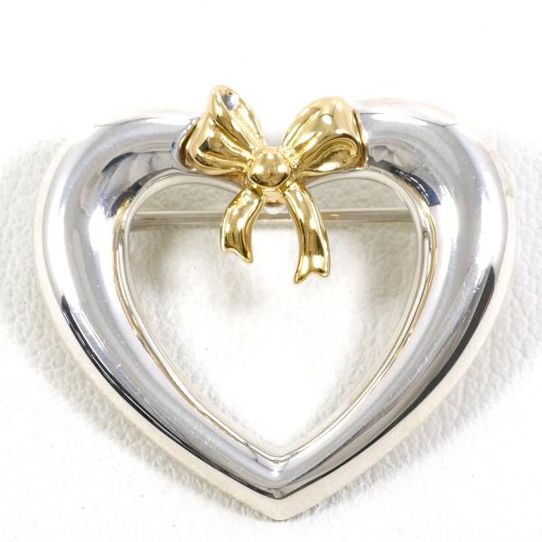 Tiffany & Co K18 Yellow Gold 925 Silver Brooch