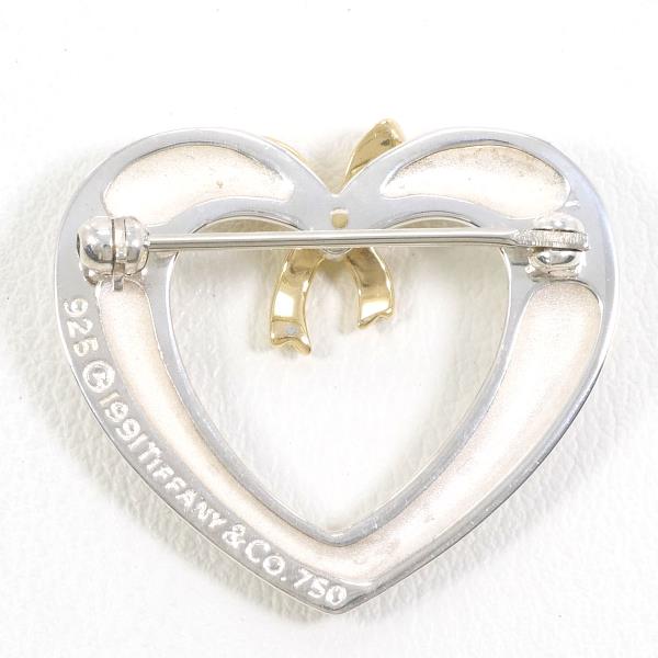 Tiffany & Co K18 Yellow Gold 925 Silver Brooch