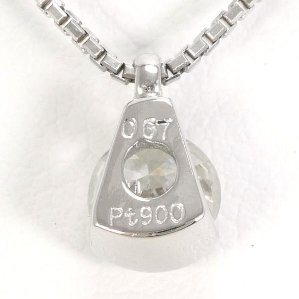 Platinum PT900 PT850 Diamond Necklace