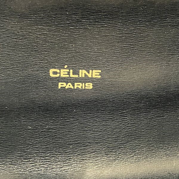 Celine Canvas Leather C Macadam Carriage Hardware Shoulder Bag