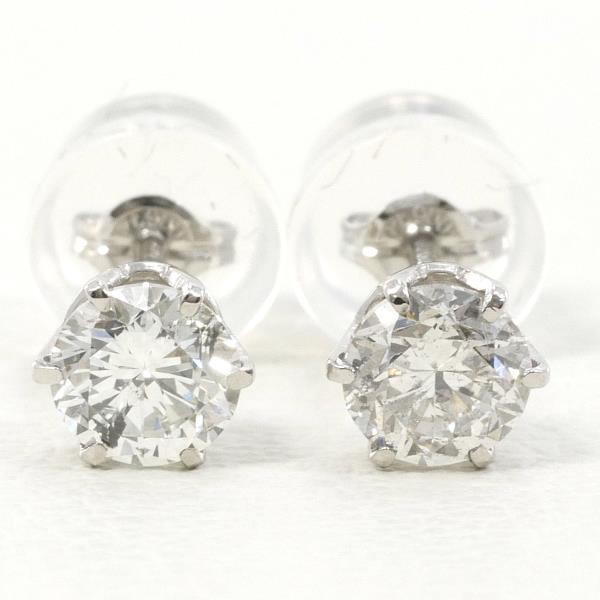 PT900 Platinum Diamond Earrings