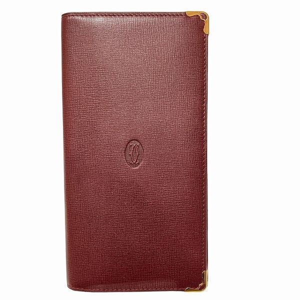 Cartier Must Line Leather Bifold Wallet