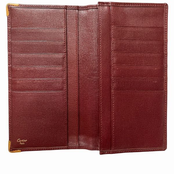 Cartier Must Line Leather Bifold Wallet