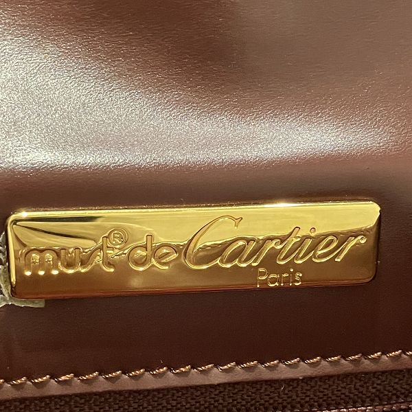 Cartier Must Line Leather Shoulder Bag