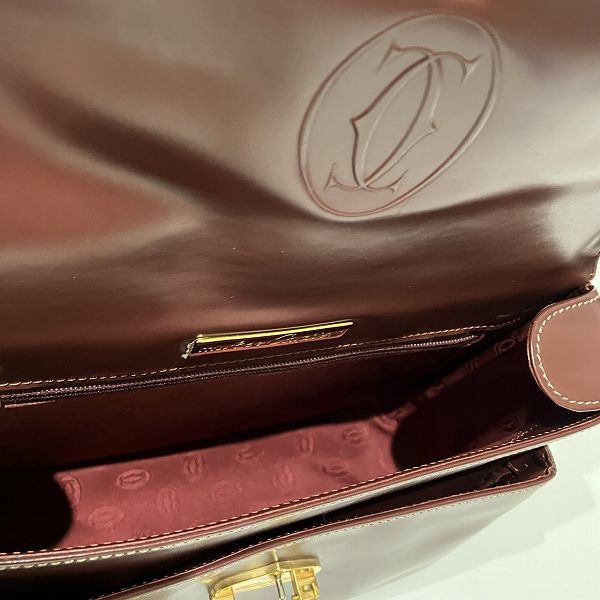 Cartier Must Line Leather Shoulder Bag