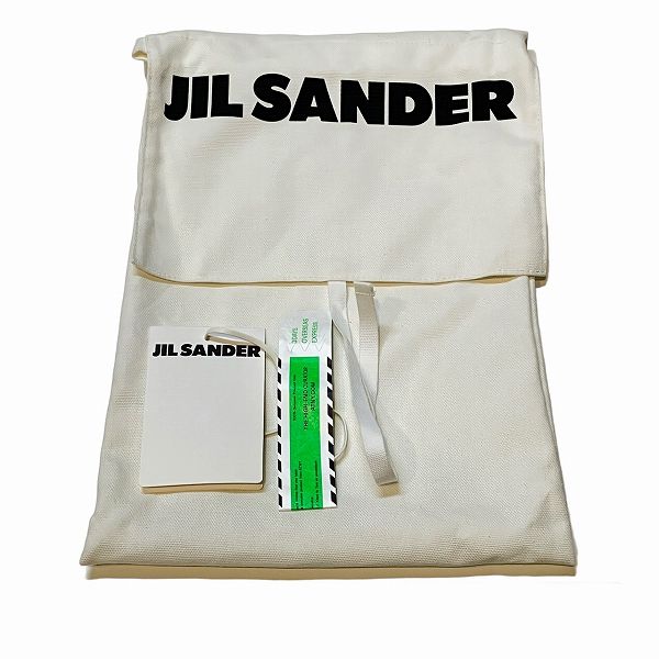 Jil Sander Tangle Small Canvas Leather Shoulder Bag in Great Condition