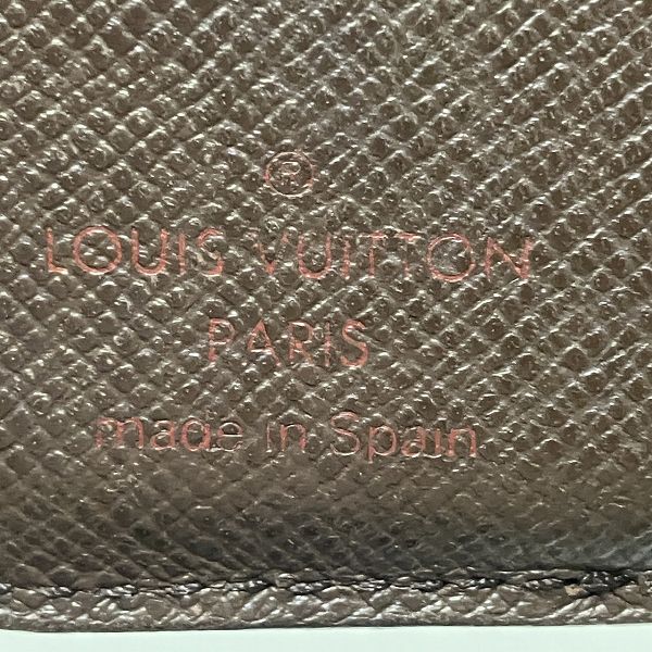 Louis Vuitton Damier Compact Zip Wallet N61668 in Good Condition