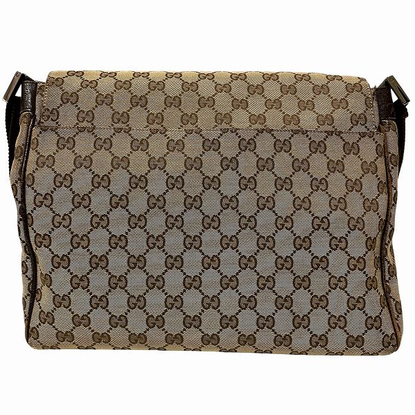 Gucci GG Canvas Messenger Shoulder Bag 146236