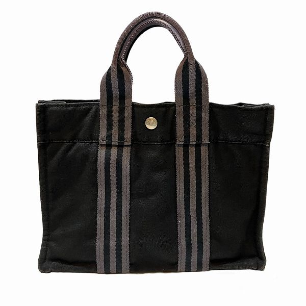 Hermes Canvas Fourre-Tout PM Tote Bag