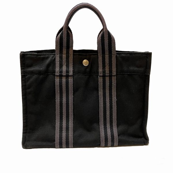 Hermes Canvas Fourre-Tout PM Tote Bag