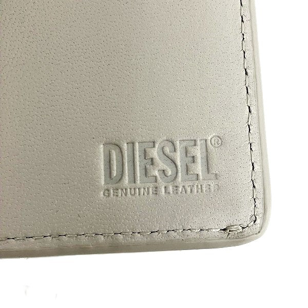 Diesel TRI-FOLD COIN S Leather Wallet X09661P6361 in Great Condition