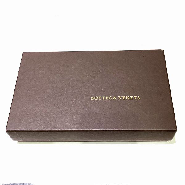 Bottega Veneta Leather Intrecciato Zip-Around Wallet in Good Condition