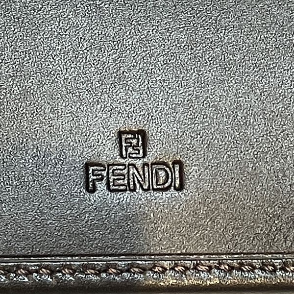 Fendi Canvas Leather 6 Key Case