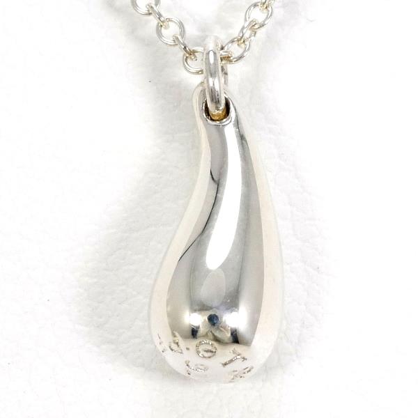 Tiffany & Co Teardrop Silver Necklace in Excellent Condition