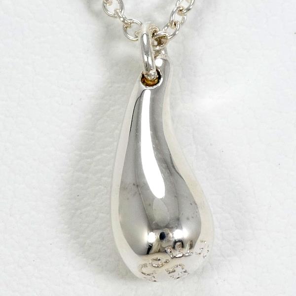 Tiffany & Co Teardrop Silver Necklace in Excellent Condition