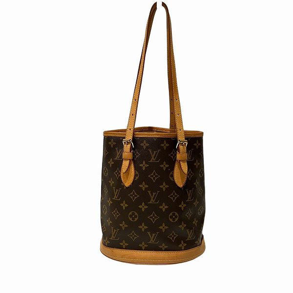 Louis Vuitton Monogram Petit Bucket Tote Bag M42238