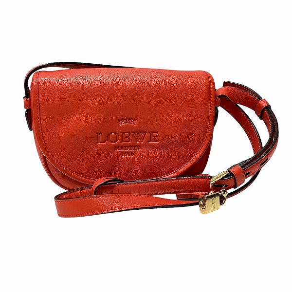 Loewe Heritage Leather Shoulder Bag