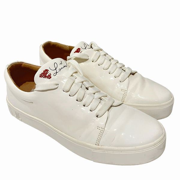 Lanvin 130th Anniversary Patent Sneakers Women