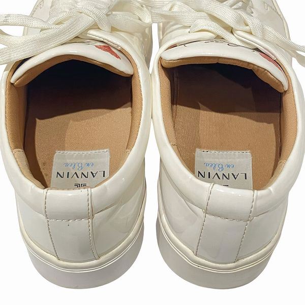 Lanvin 130th Anniversary Patent Sneakers Women