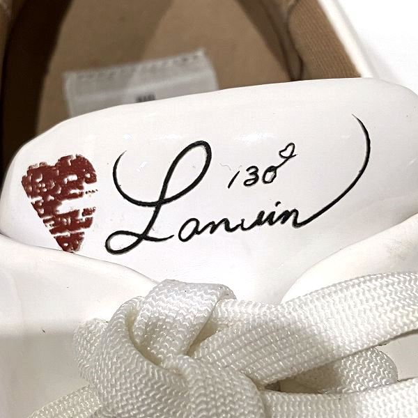 Lanvin 130th Anniversary Patent Sneakers Women