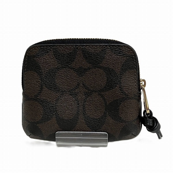 Coach Signature Small Wallet Coin Case