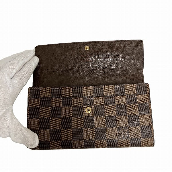 Louis Vuitton Damier Long Wallet N61724