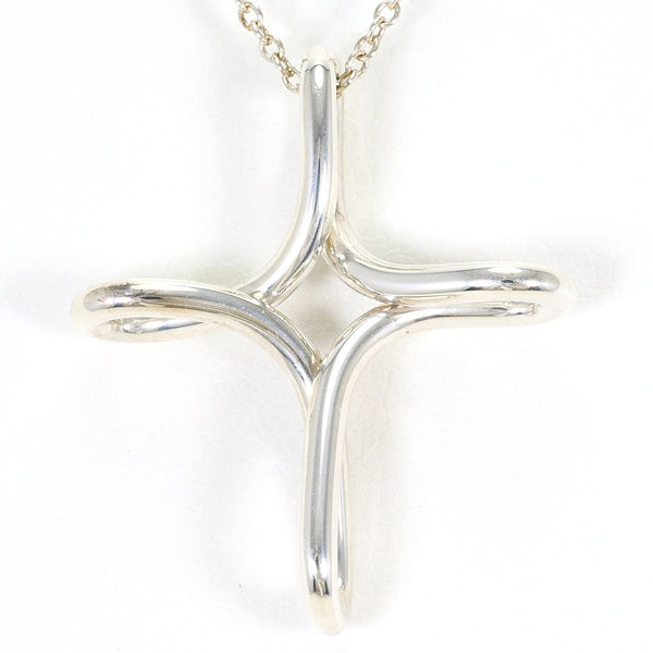 Tiffany & Co. Infinity Cross Silver Necklace