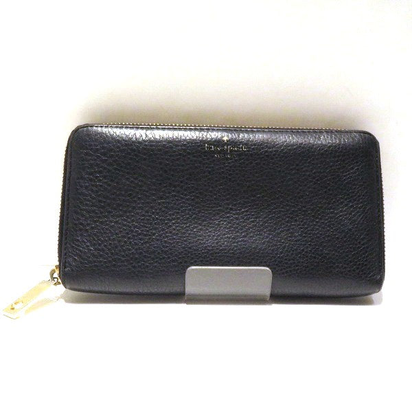 Kate Spade Leather Zip-Around Long Wallet WLRU2264 in Good Condition