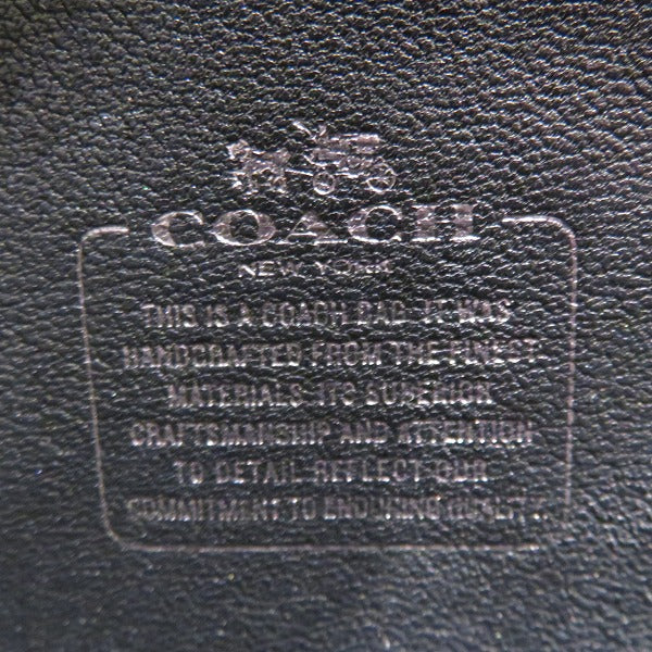 Coach Turnlock Tote Leather Bag