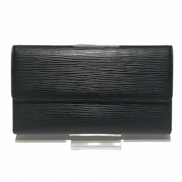 Louis Vuitton Epi Leather Portefeuille International M63382 Wallet in Fair Condition