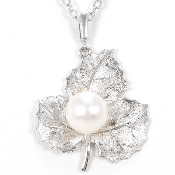 Mikimoto Silver Pearl Necklace