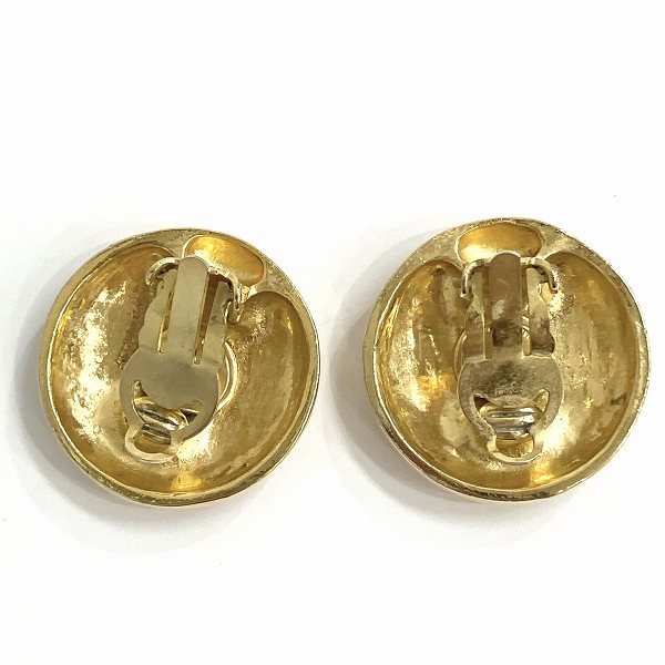 Chanel Mademoiselle Gold Earrings in Good Condition